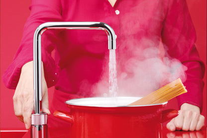 Quooker Nordic square boiling water tap in chrome