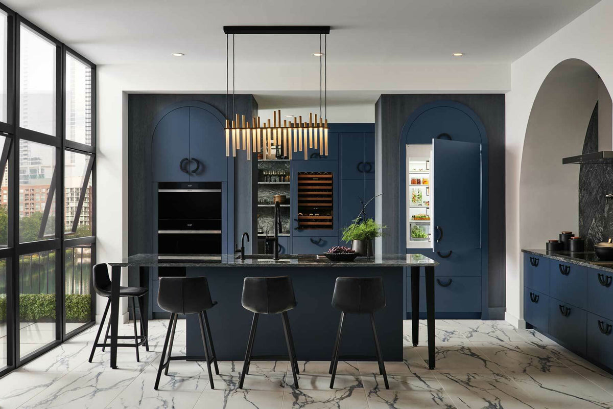 Sub-Zero Designer 91 cm under and over fridge-freezer