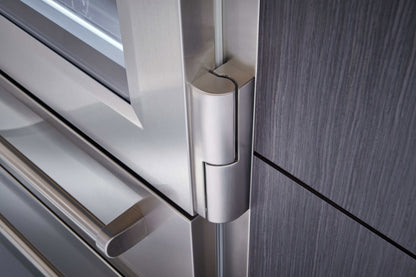 Sub-Zero Professional 91 cm fridge-freezer with glass door
