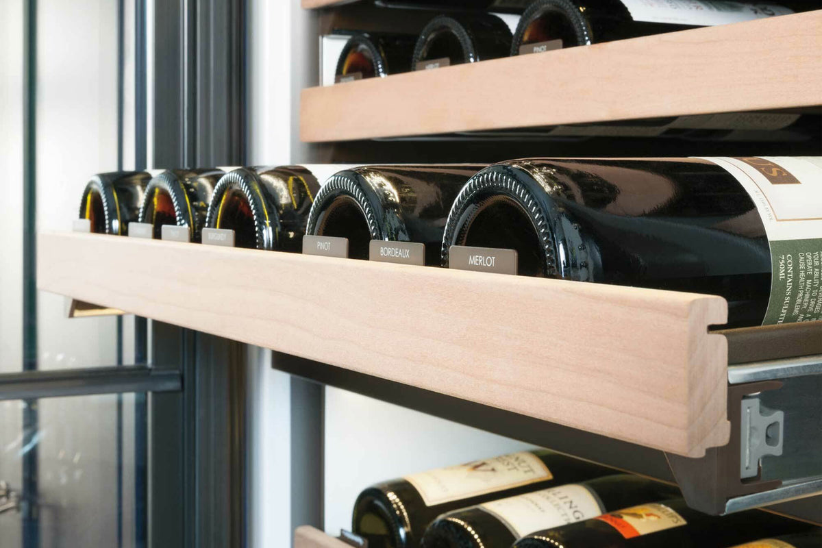 Sub-Zero Designer 76 cm column wine storage with fridge drawers