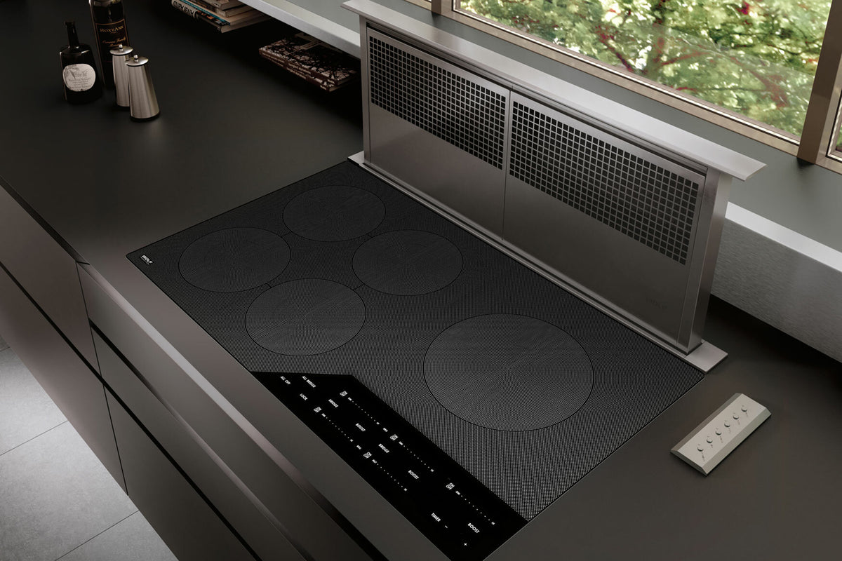 Wolf Transitional 91 cm downdraft extractor system