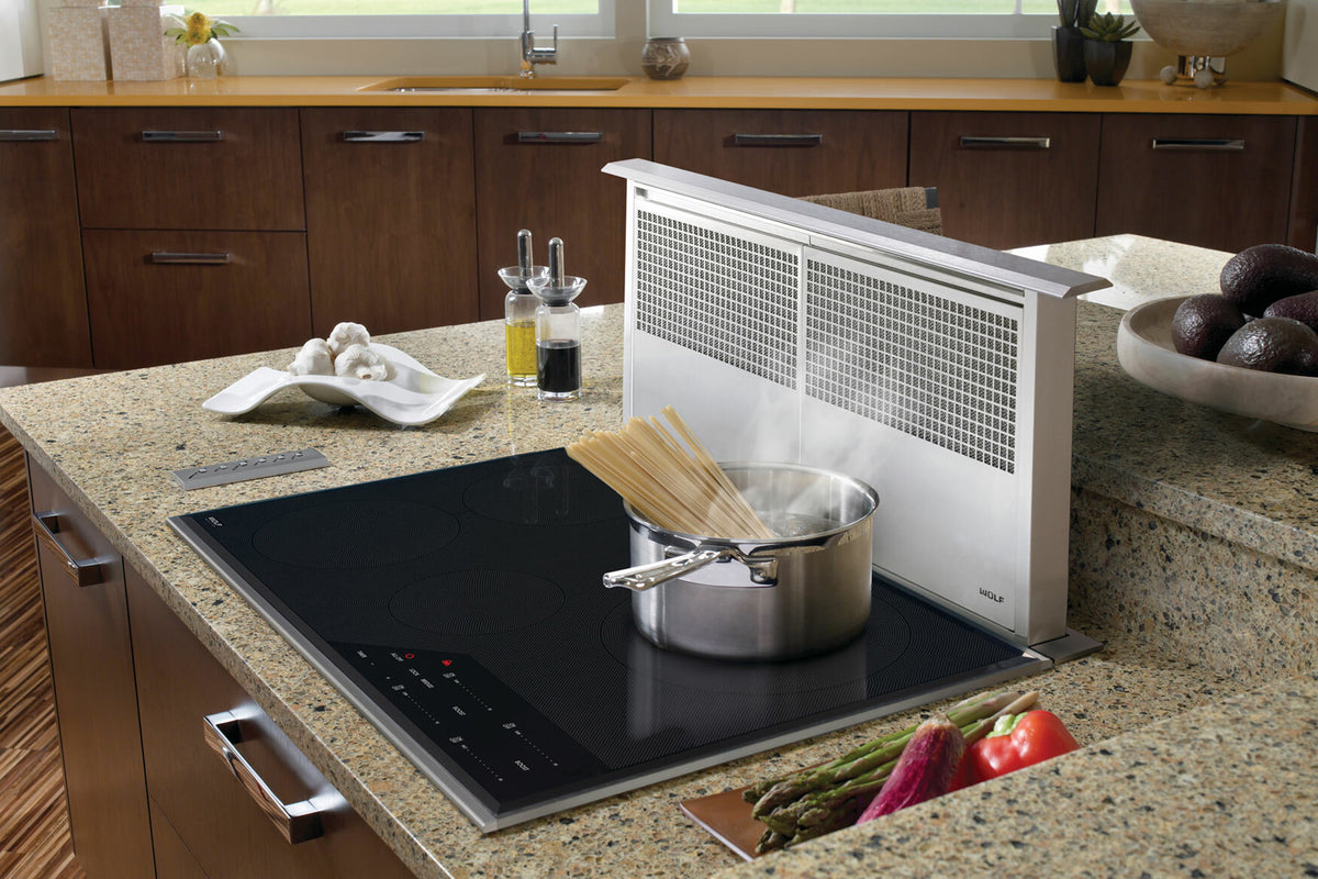 Wolf Transitional 91 cm downdraft extractor system