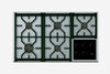 Wolf Transitional 91 cm 5 burner gas hob