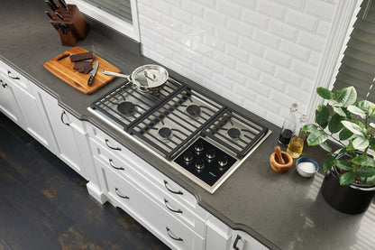 Wolf Transitional 91 cm 5 burner gas hob