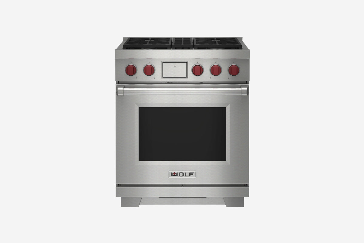 Wolf Dual Fuel 76 cm 4 burner range cooker