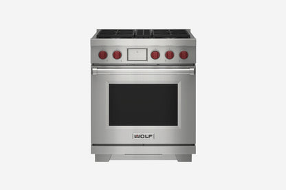 Wolf Dual Fuel 76 cm 4 burner range cooker