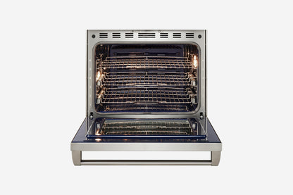 Wolf Dual Fuel 91 cm 4 burner & Teppanyaki range cooker