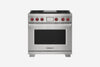Wolf Dual Fuel 91 cm 6 burner range cooker
