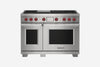 Wolf Dual Fuel 122 cm 4 burner, chargrill & Teppanyaki range cooker