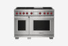 Wolf Dual Fuel 122 cm 6 burner & Teppanyaki range cooker