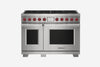 Wolf Dual Fuel 122 cm 8 burner range cooker