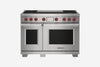 Wolf Dual Fuel 122 cm 4 burner & double Teppanyaki range cooker