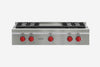 Wolf 91 cm 4 burner and teppanyaki rangetop