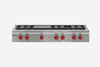Wolf 122cm 6 burner and teppanyaki rangetop