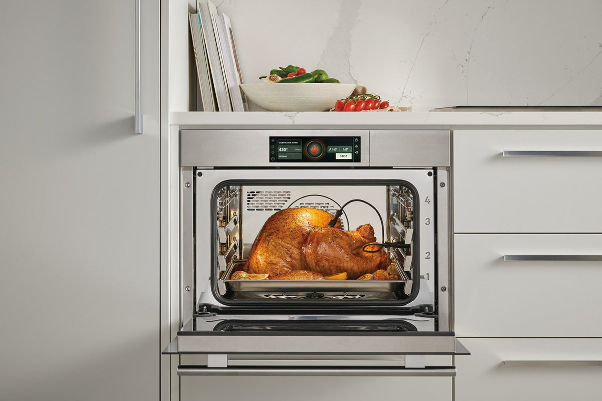 Wolf E Series Transitional 60 cm convection steam oven