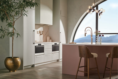 Wolf E Series Transitional 60 cm convection steam oven